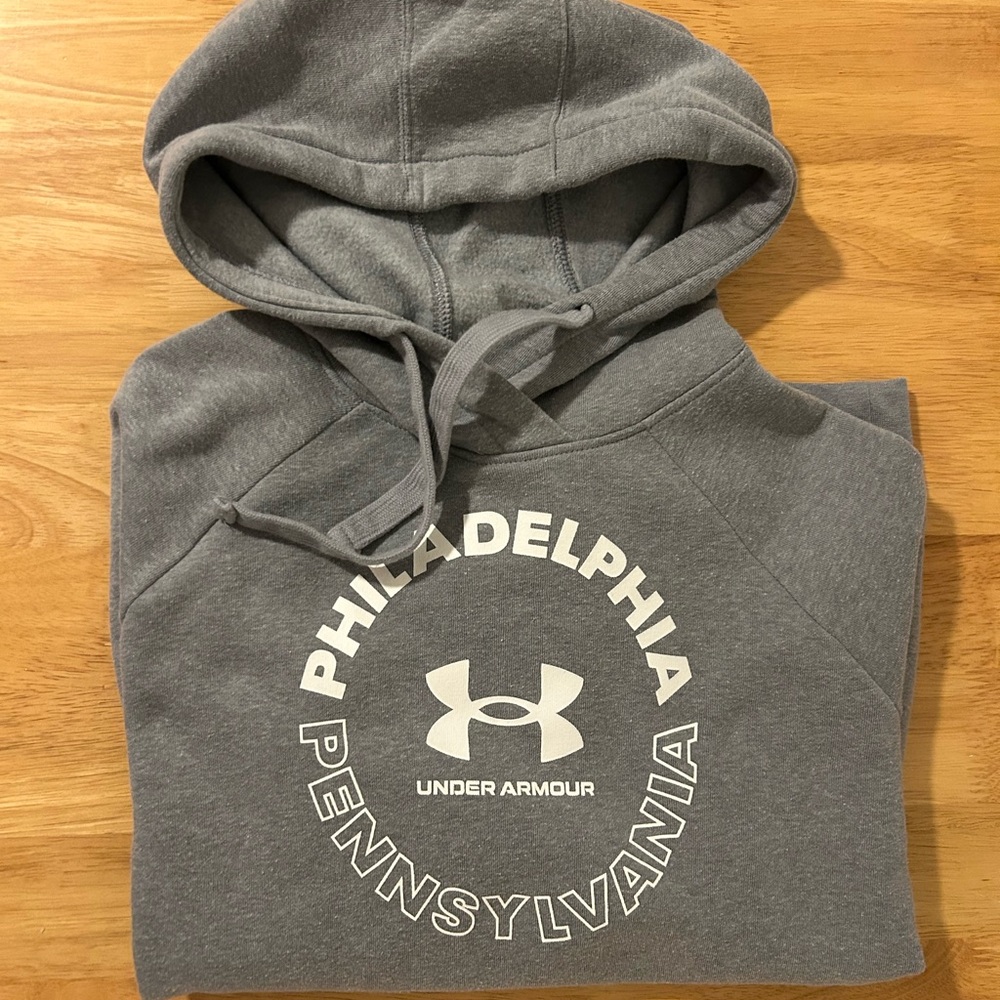 Under Armour Gray Men's Small Pullover Hoodie